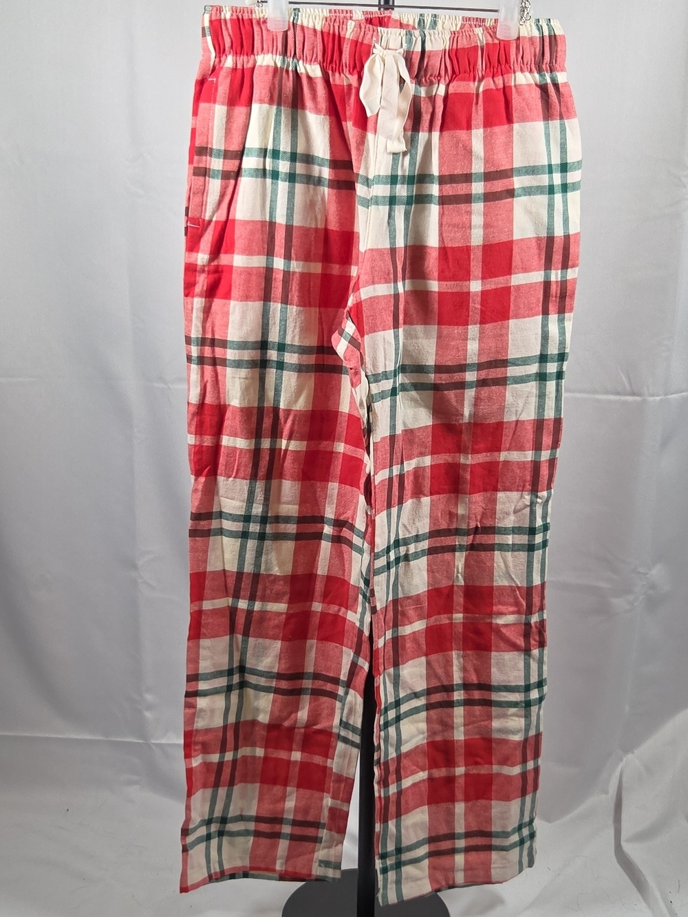 Old Navy Red Cream Plaid Women's Lounge Pants Size S